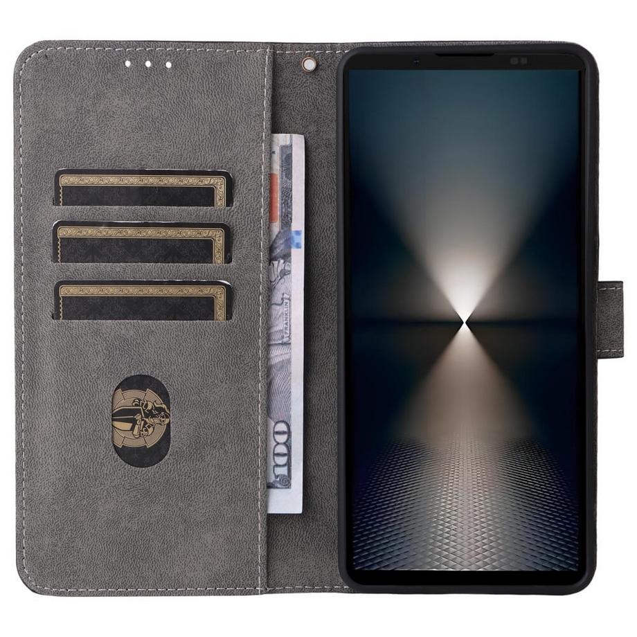 Cover-Discount  Sony Xperia 1 VII - Ledertasche mit RFID Blocker 