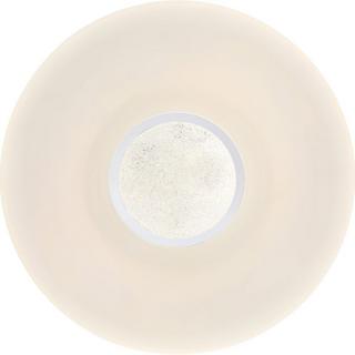 mutoni Plafonnier Sully métal blanc LED 41x41  