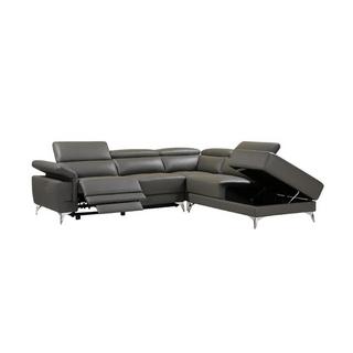 LINEA SOFA Relaxsofa Ecksofa Leder elektrisch Ecke Rechts PASCALINE  