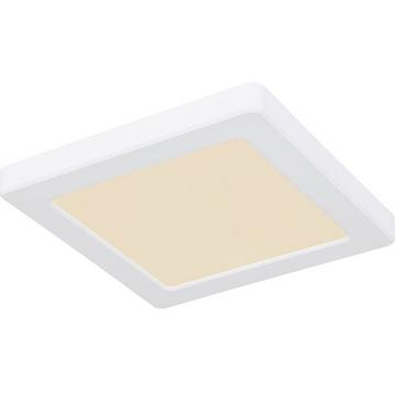 Plafonnier Lasse plastique blanc LED 16x16