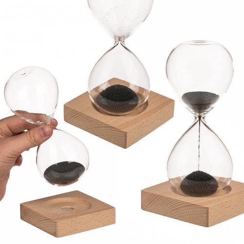 Out of the blue  Clessidra con sabbia magnetica 