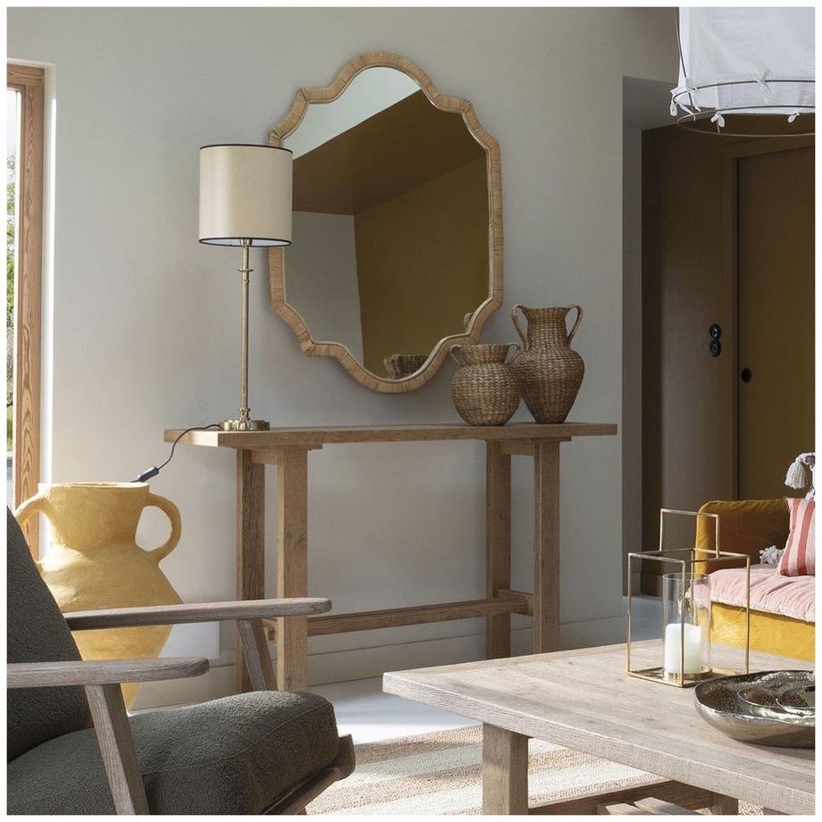 Blanc d'Ivoire Pied de lampe Juliette  