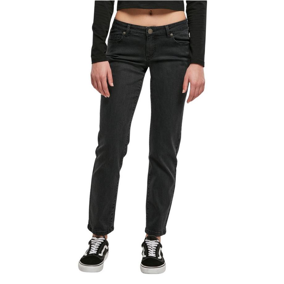 URBAN CLASSICS Straight Low Waist Jeans  