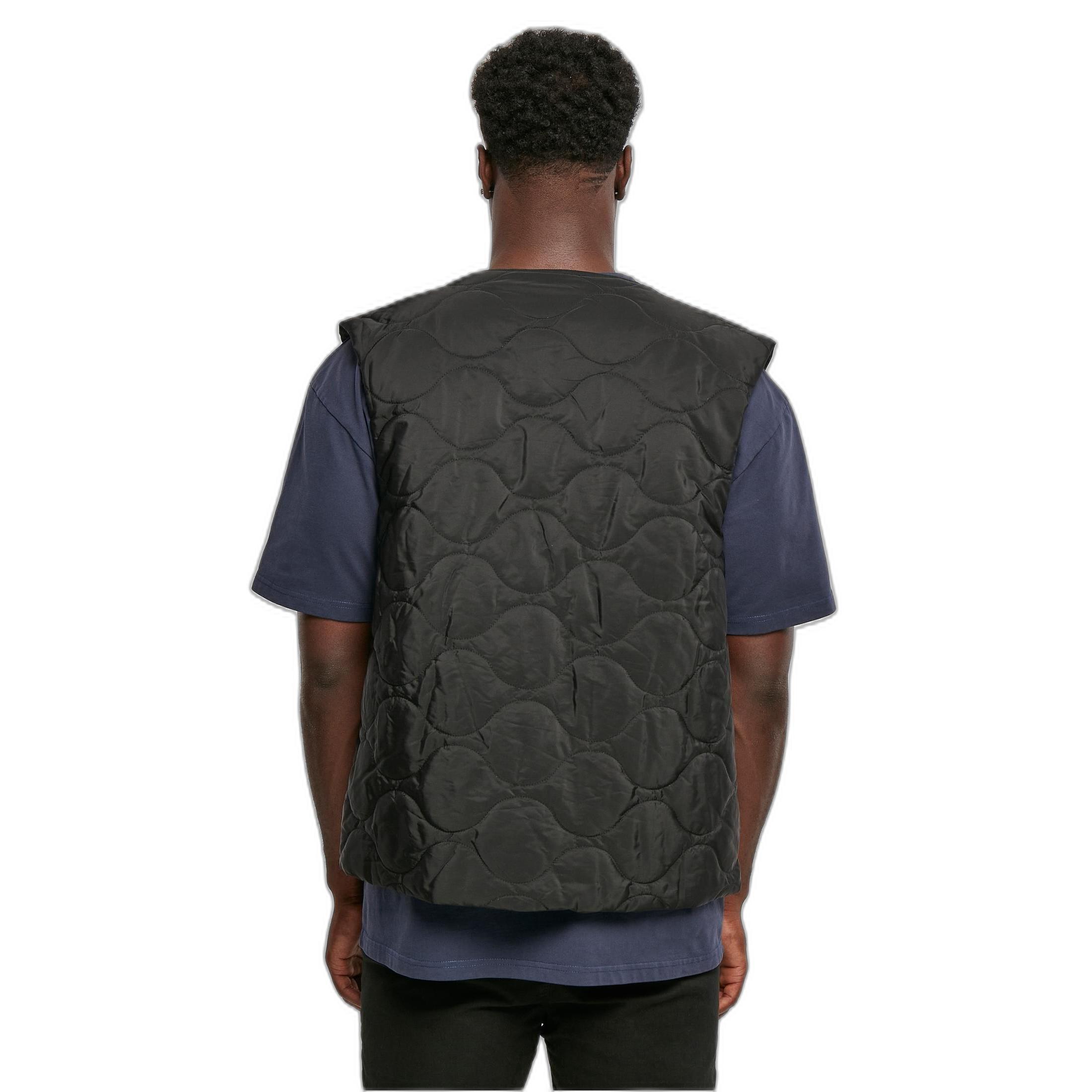 URBAN CLASSICS  gilet con zip gt 