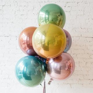 Anagram  Ballon Mylar Sphérique Orbz Vert 