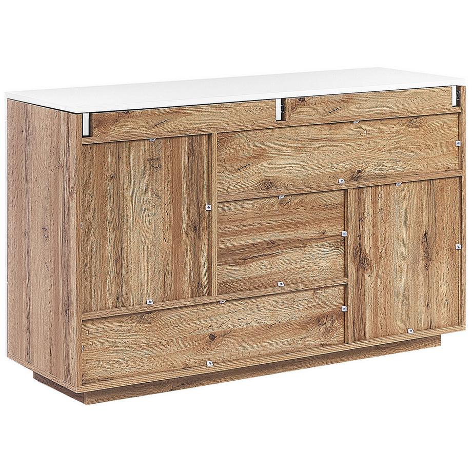 Beliani Commode 2 portes en MDF Moderne GORAN  