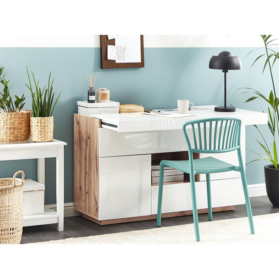 Beliani Commode 2 portes en MDF Moderne GORAN  