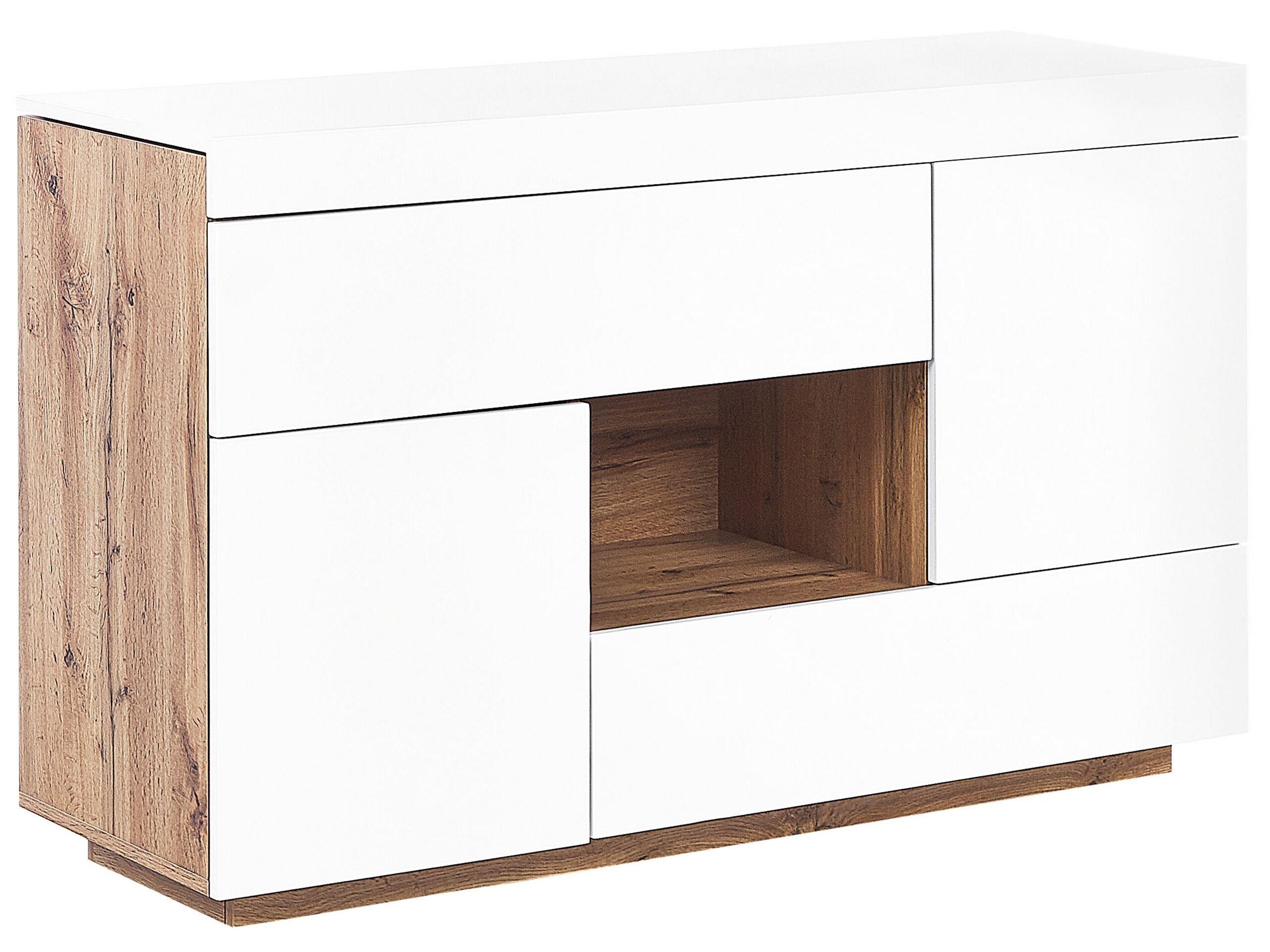 Beliani Commode en MDF Moderne GORAN  