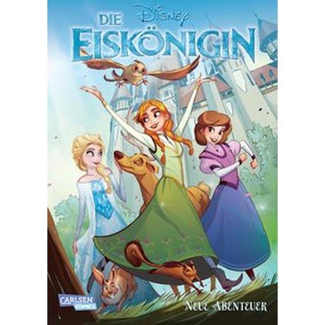 Disney Die Eiskönigin - Neue Abenteuer: Über Grenzen hinweg Disney, Walt; Caramagna, Joe; Walther-Kotzé, Stefanie (Übersetzung) Couverture rigide 