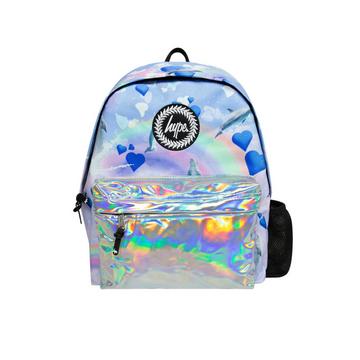 Rucksack, Holo Regenbogen Delfine