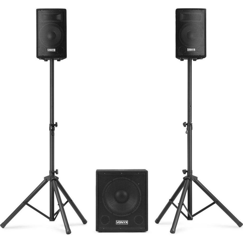 Vonyx  VX0812BT set di altoparlanti 800 W Universale Nero 2.1 canali Bluetooth 