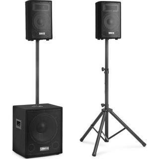 Vonyx  VX0812BT set di altoparlanti 800 W Universale Nero 2.1 canali Bluetooth 