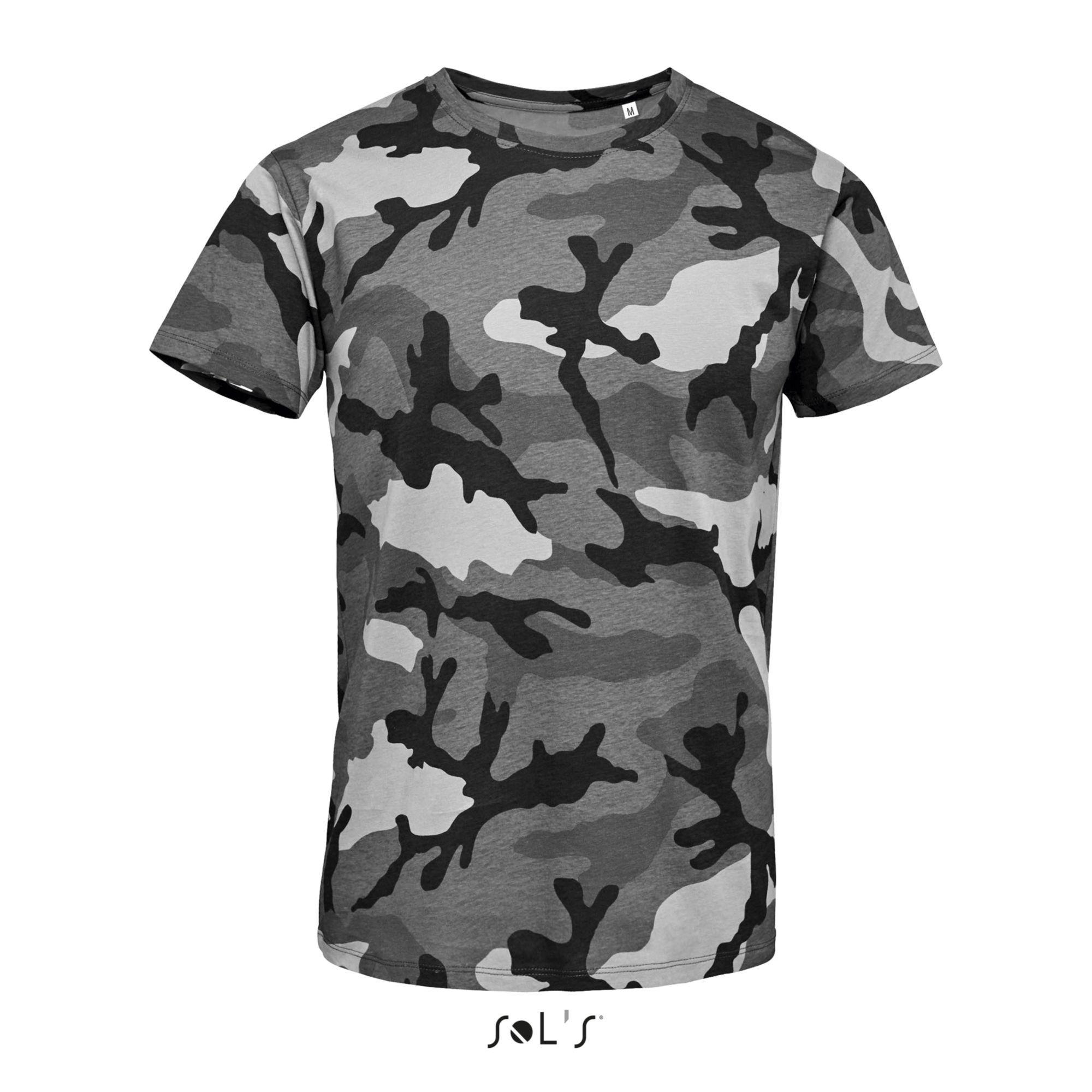 SOLS  t-shirt camo 