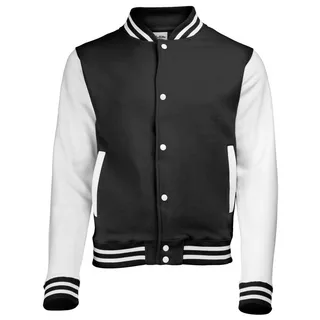AWDis Jacke Varsity  Nero
