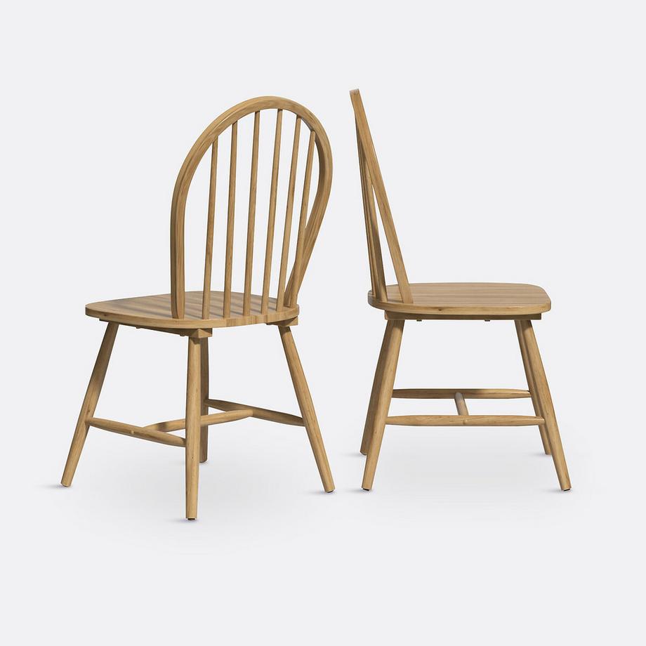 La Redoute Intérieurs Lot de 2 chaises à barreaux  