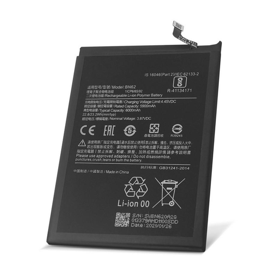 Avizar  Akku Xiaomi Redmi 9T, Poco M3 