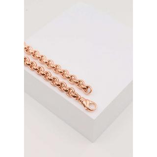 MUAU Schmuck  Bracelet Erbs Rotgold 750 20cm, 7.7mm 