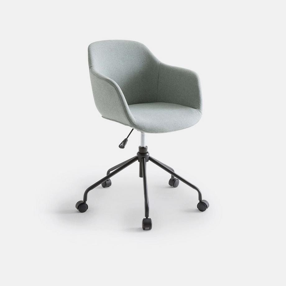 La Redoute Intérieurs Fauteuil de bureau rotatif à roulettes  