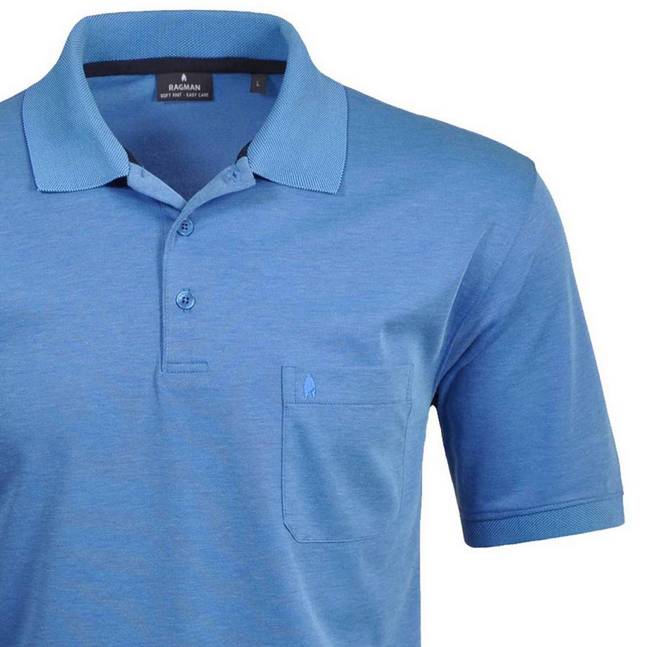 Ragman Polo Softknit Coupe Confortable  
