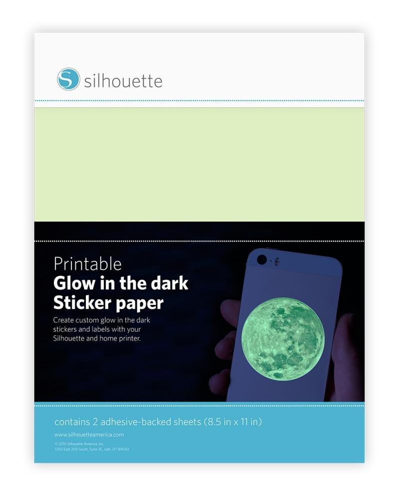 Silhouette  Silhouette MEDIA-GITD-ADH sticker decorativi Carta Giallo 2 pz 