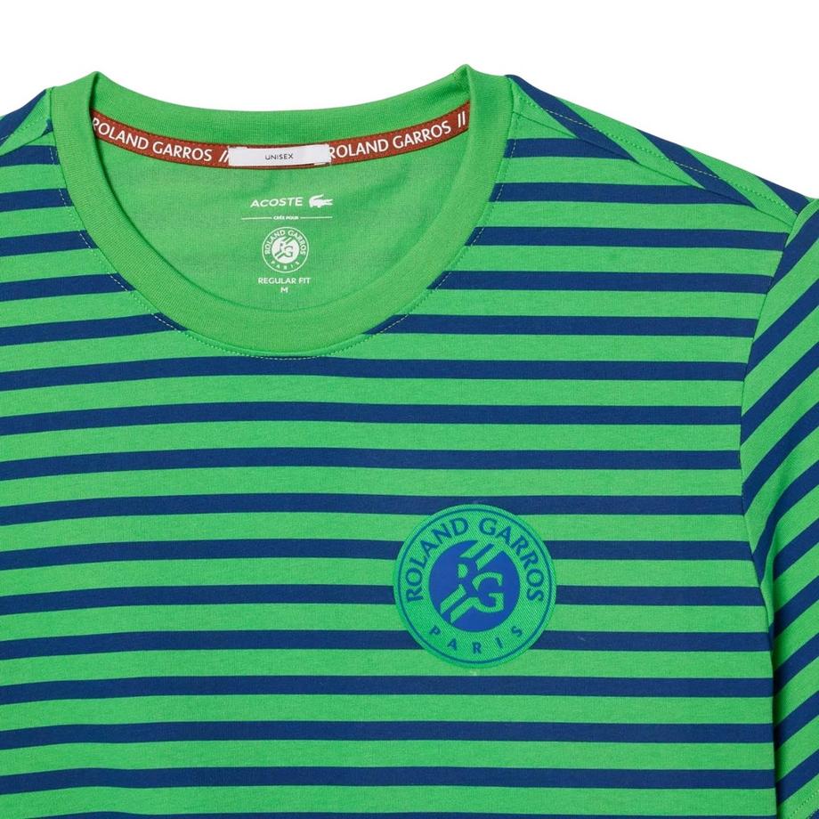 LACOSTE Roland Garros Edition T-Shirt Rayé Extrasec  