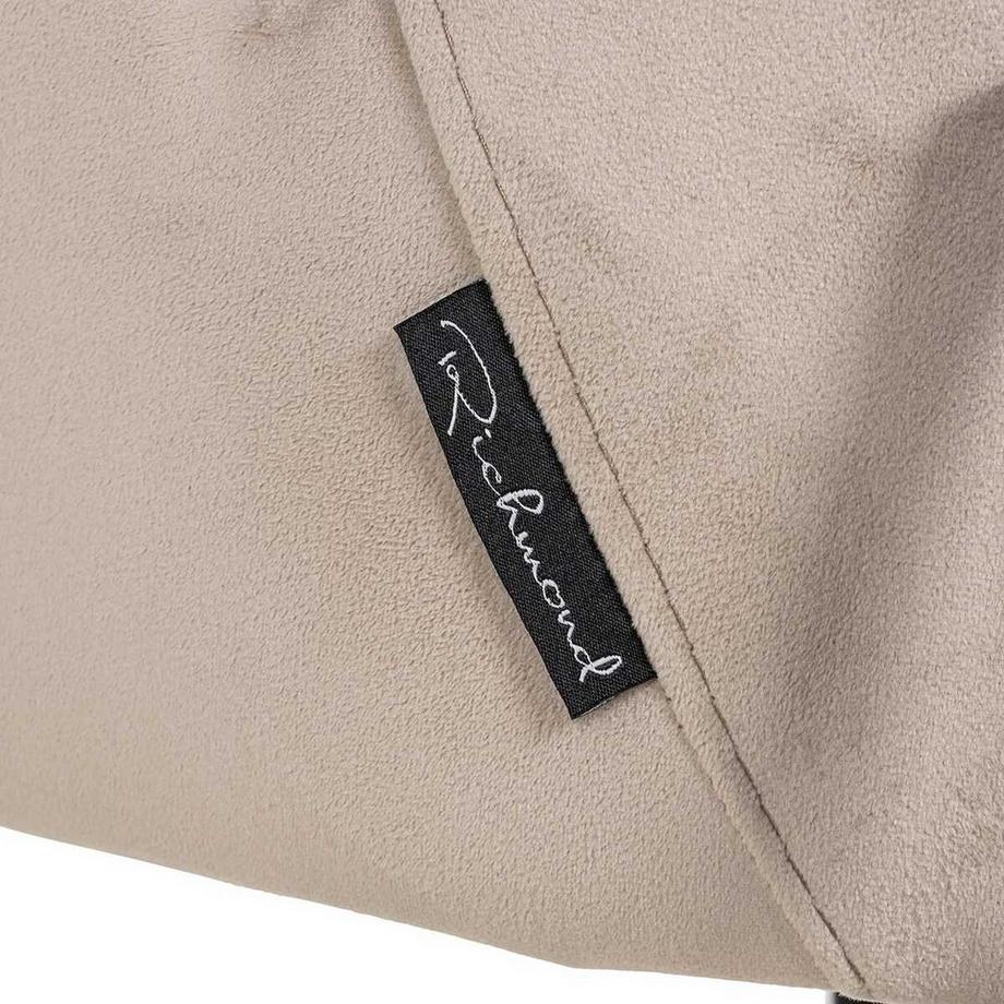 mutoni Chaise de salle à manger Amber kaki velvet  