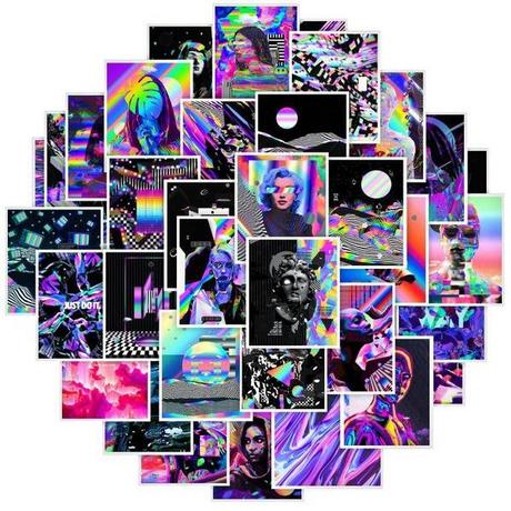 Gameloot Packung Aufkleber - Cyberpunk-Stil  