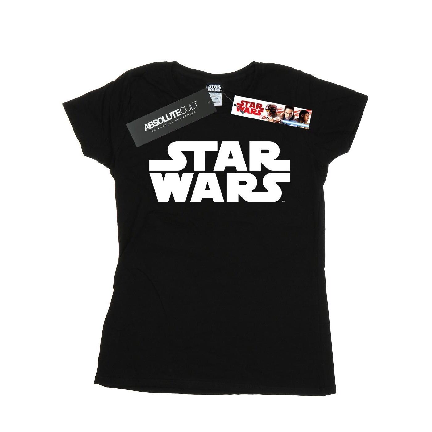 Image of Classic Logo Tshirt Damen Schwarz M