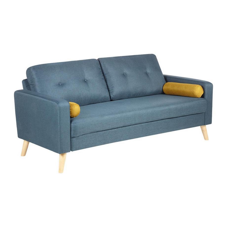 Vente-unique Couchgarnitur Stoff 3+2 TATUM  