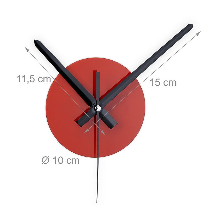 B2X DIY Wanduhr "Herzen"  