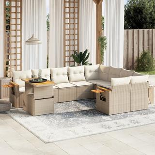 VidaXL Garten sofagarnitur poly-rattan  