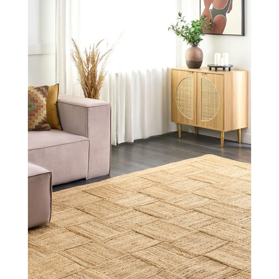 Beliani Tapis en Jute  ESENTEPE  