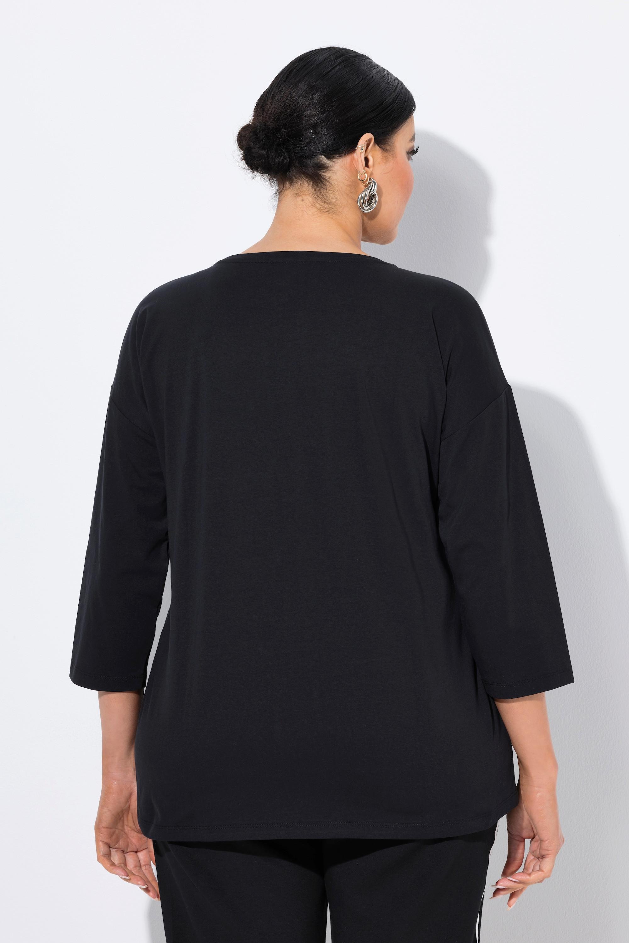 Ulla Popken Imagine Rundhals 3/4 Arm Shirt  