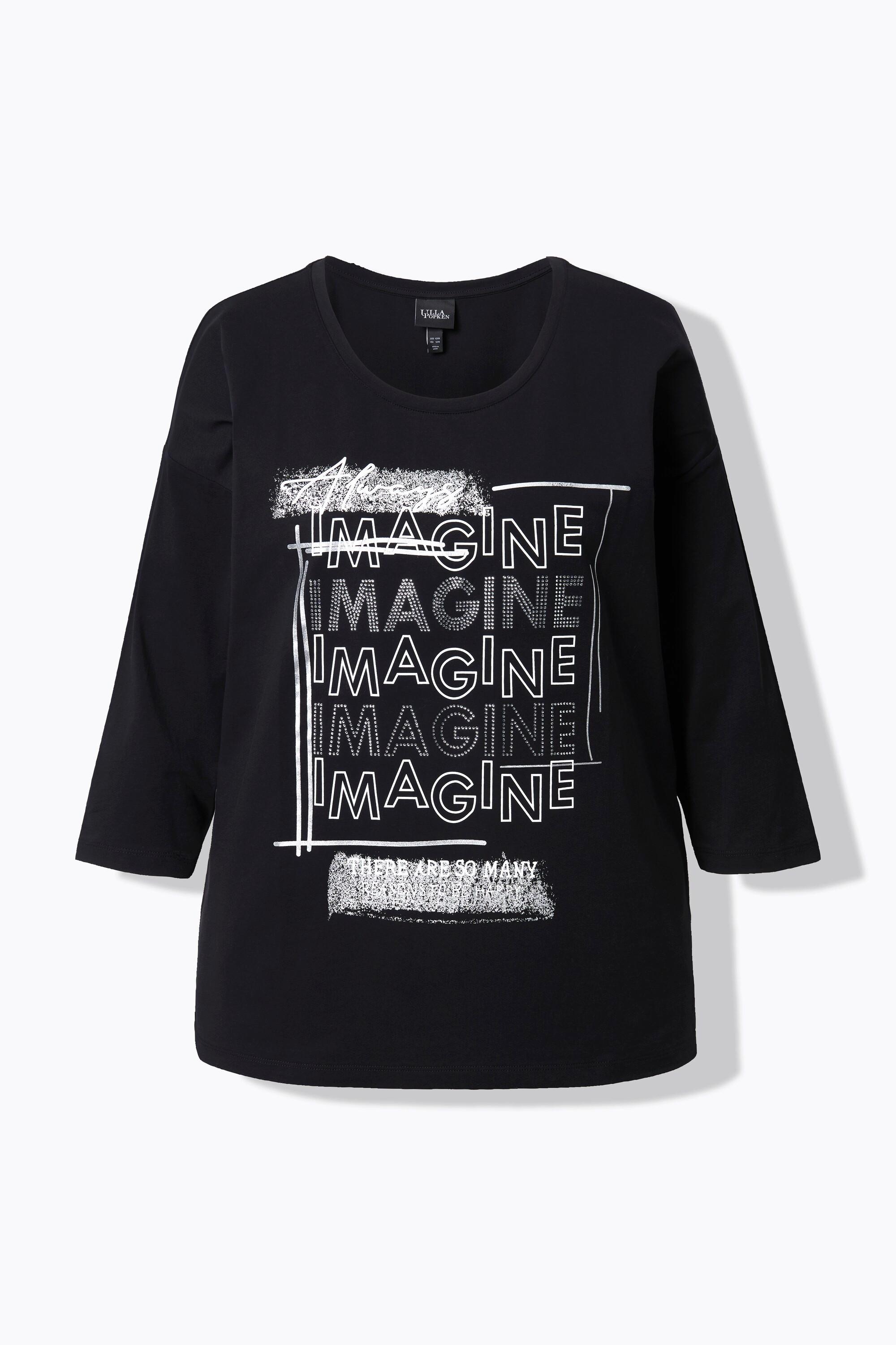 Ulla Popken Imagine Rundhals 3/4 Arm Shirt  