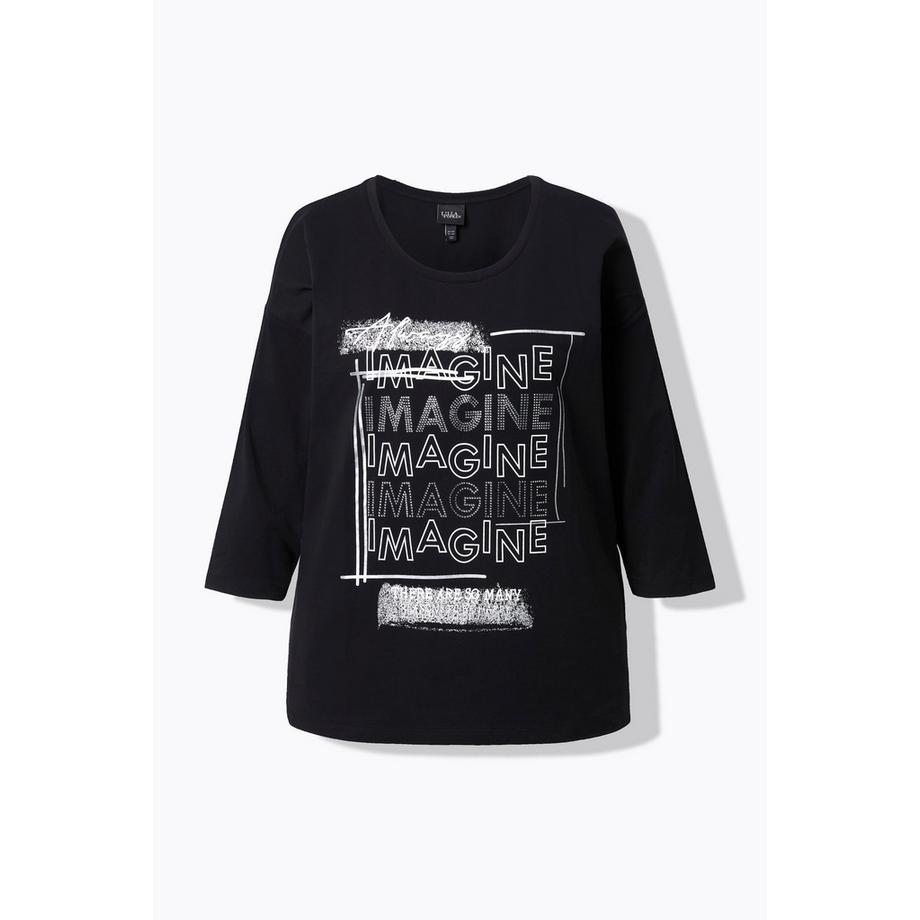 Ulla Popken Imagine Girocollo Maniche 3/4 Maglia  