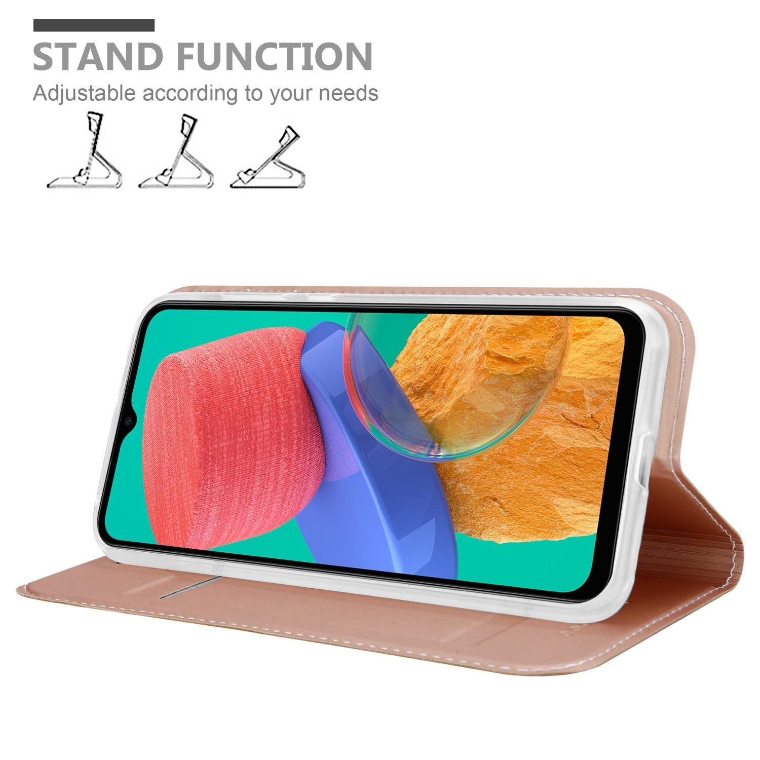 Cadorabo  Housse compatible avec Samsung Galaxy M33 5G - Coque de protection avec fermeture magnétique, fonction de support et compartiment pour carte 