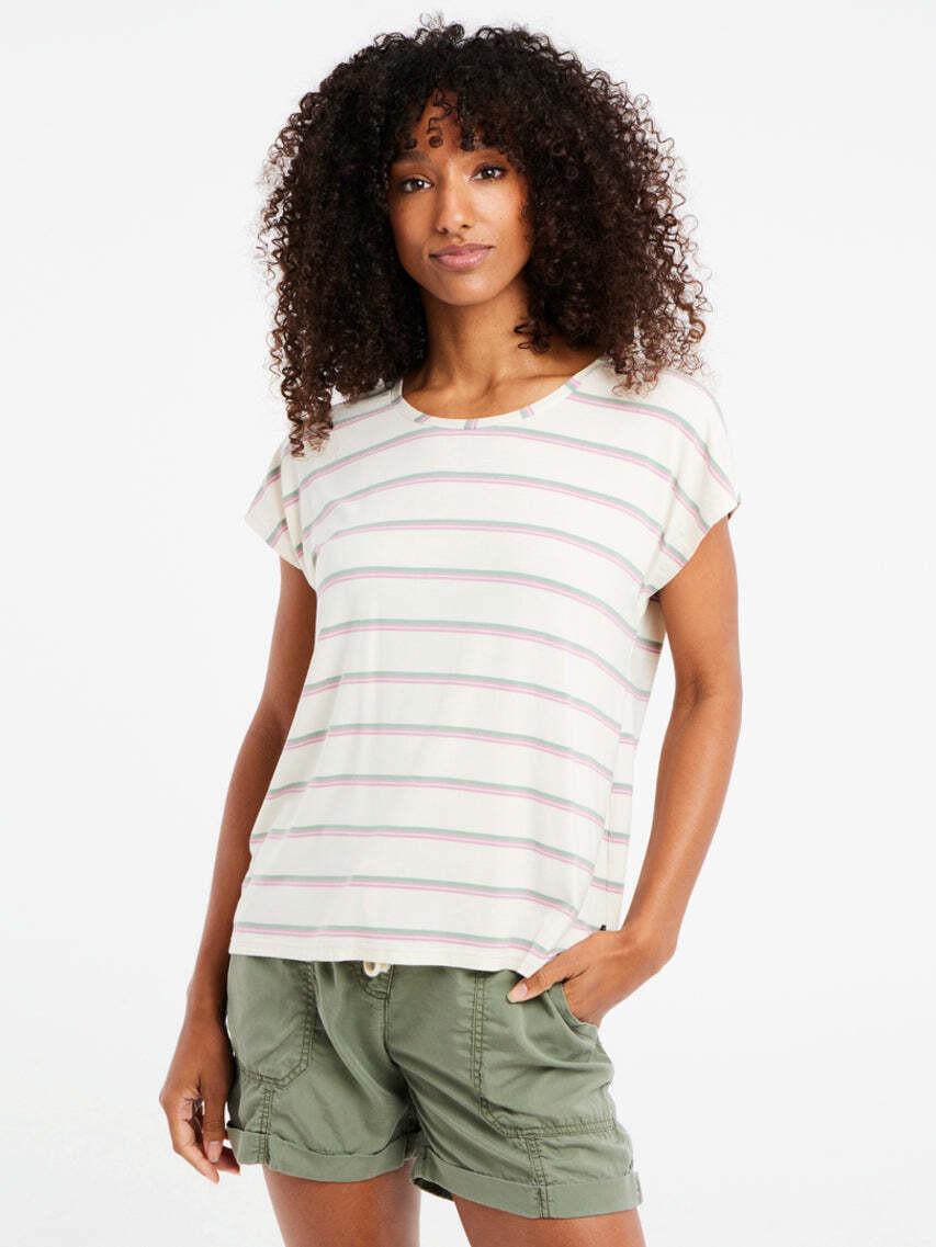 PROTEST Prtbahari T-Shirt Rayé  