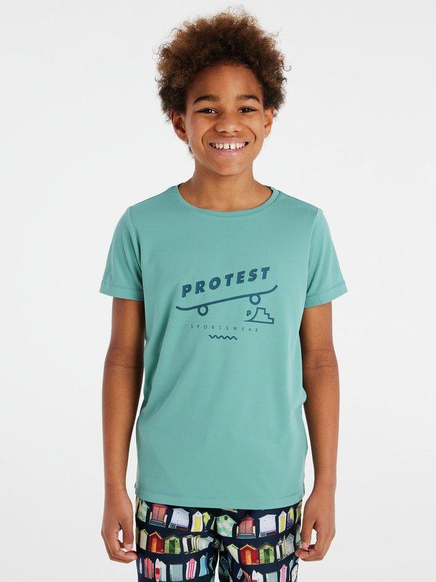 PROTEST  Jungen UV Shirt Prtbillie Arcticgreen 