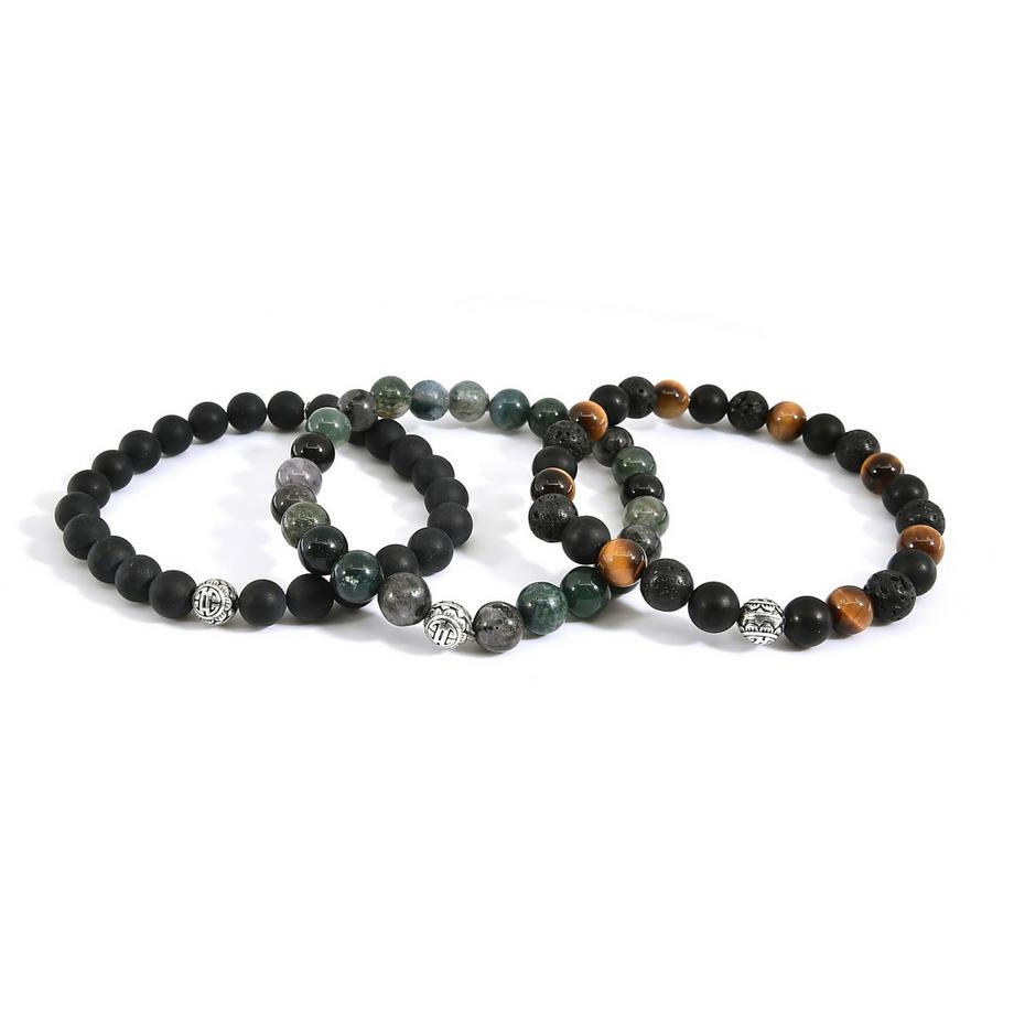 Luis  Bundle 3er Kombination mit Edelsteinen