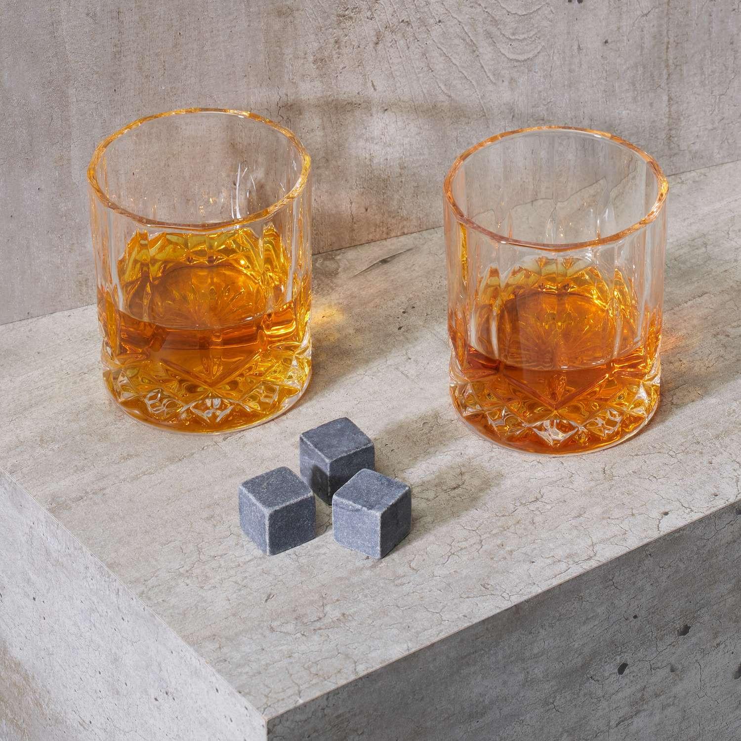 Northio Lot de 4 verres à whisky  