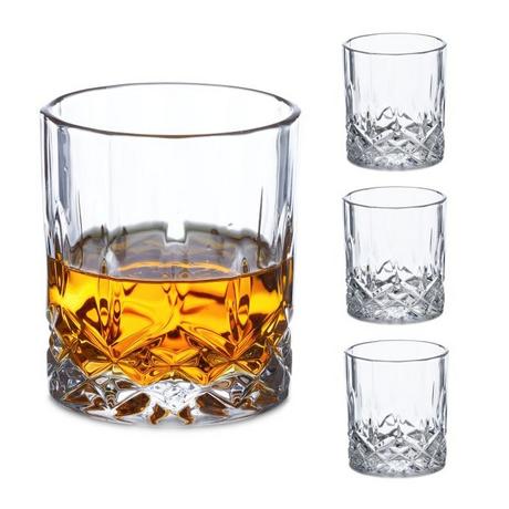 Northio Lot de 4 verres à whisky  