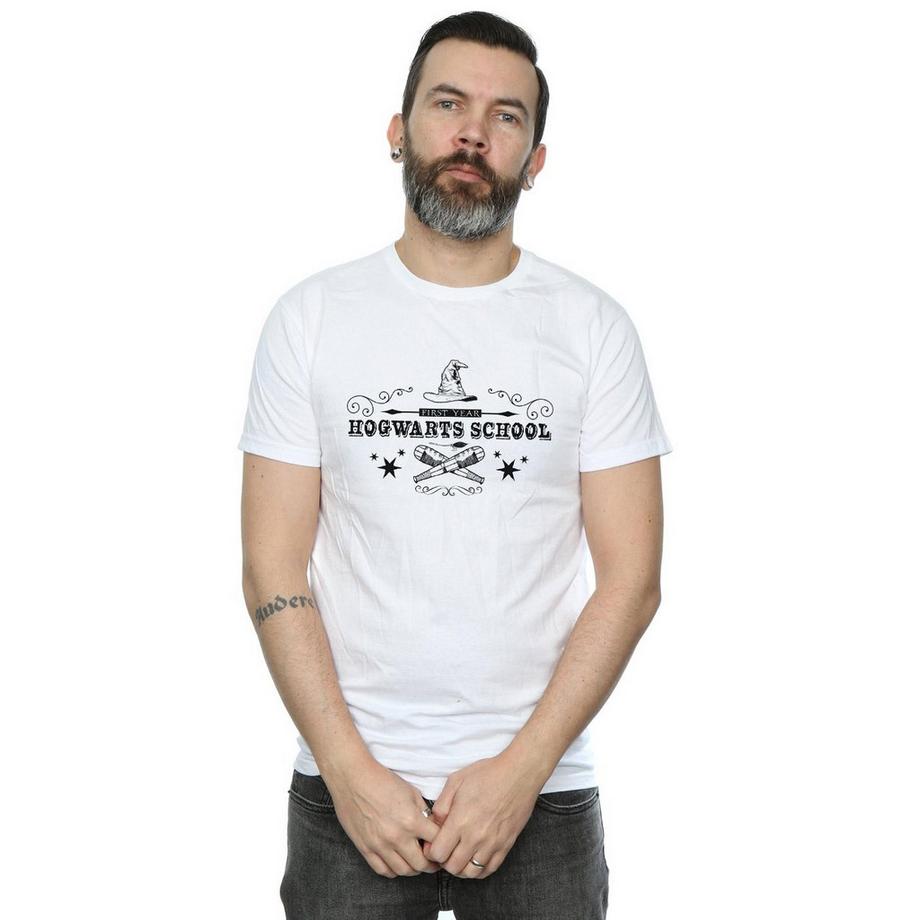 HARRY-POTTER T-shirt Hogwarts First Year  