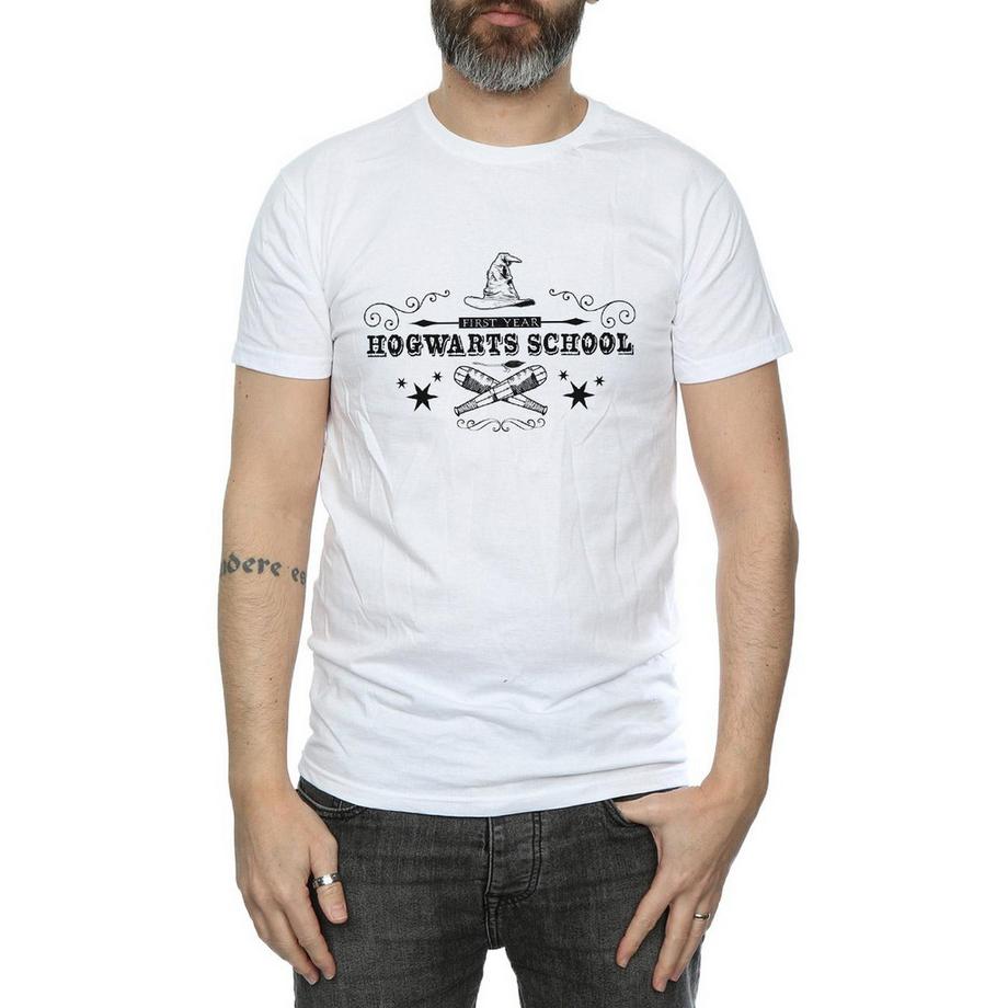 HARRY-POTTER T-shirt Hogwarts First Year  