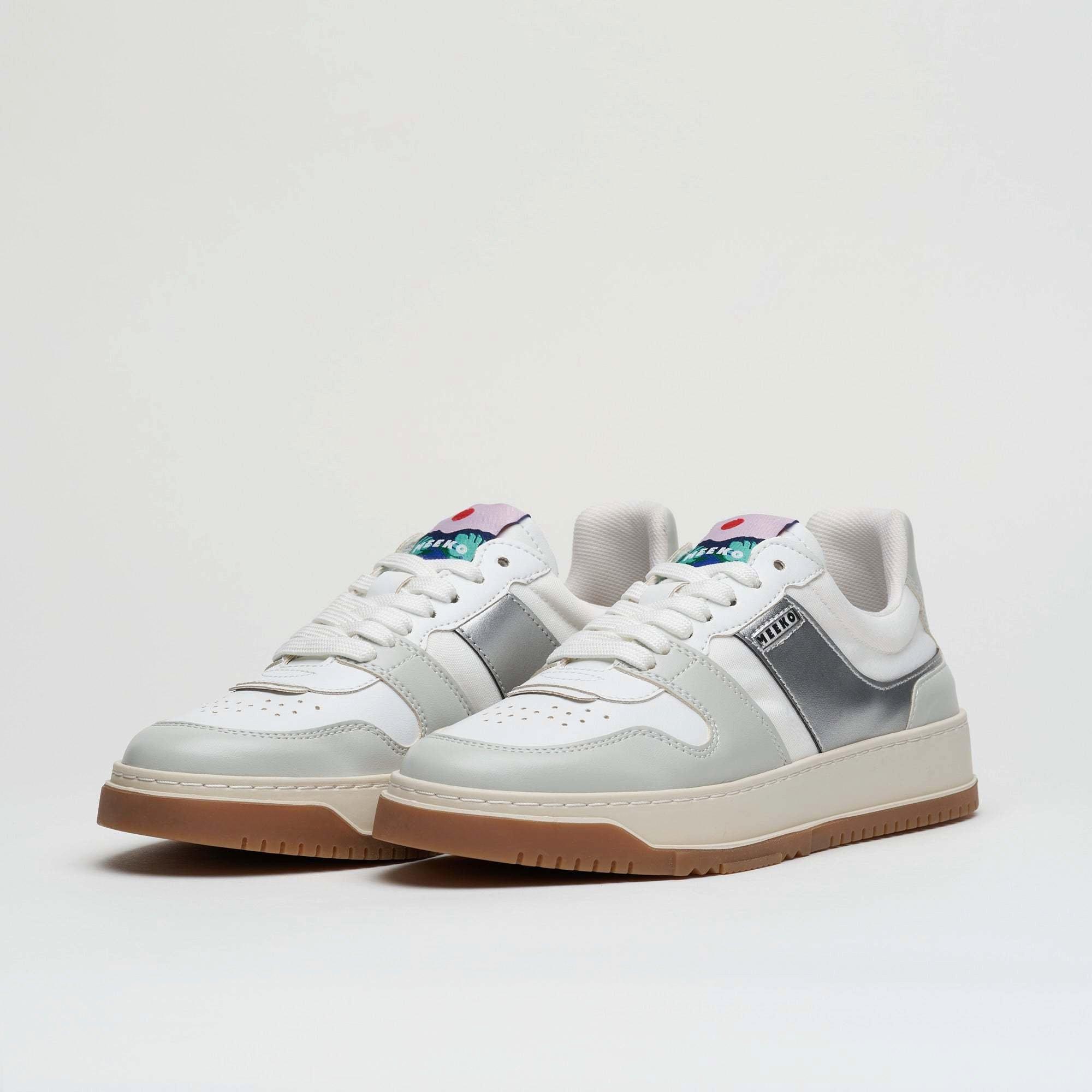 Image of Ökologische, Vegane Und Recycelte Turnschuhe: Kiboko Damen Silber 36