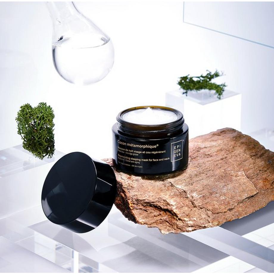 Epigeneva  Masque de nuit visage et cou régénérant Anti-âge global Protecteur - Cocon métamorphique® 