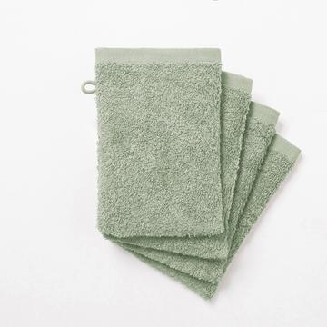 Lot de 4 gants de toilette éponge Scénario