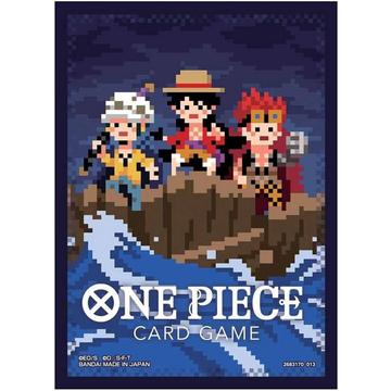 One Piece Card Game - Official  Sleeves Set No. 6 - The 3 Captains Dot (70 Sleeves)