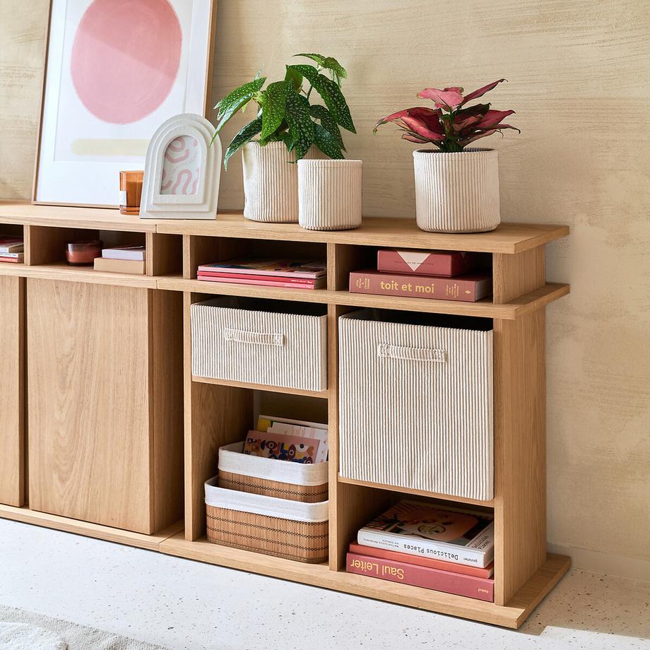 La Redoute Intérieurs Panier cube pliable  