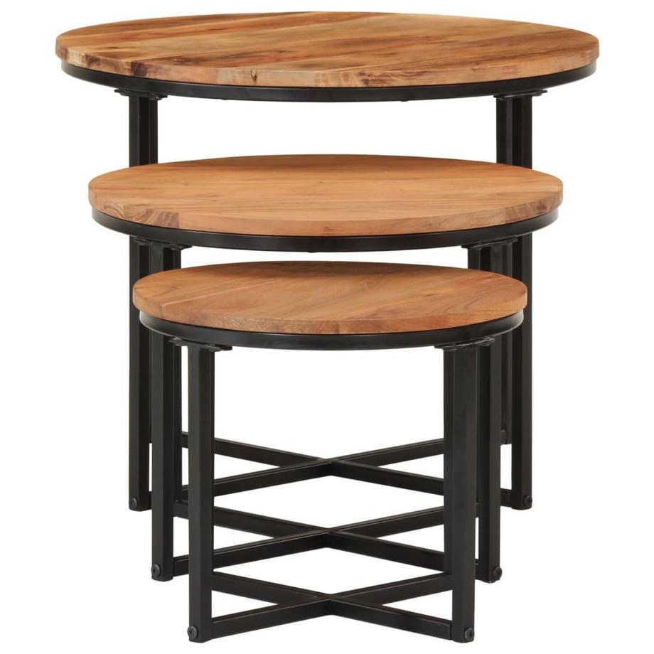 VidaXL Satztisch holz  