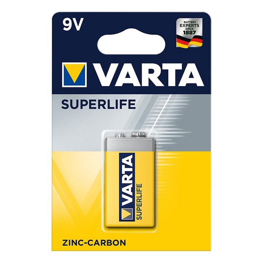 Pricenet  Varta Superlife Batterie 9V im Blister 